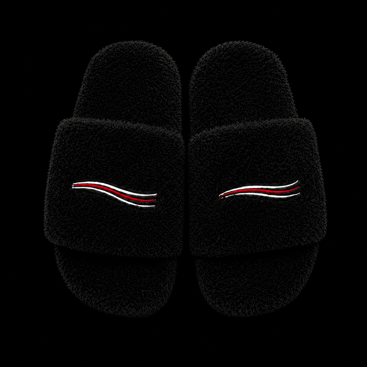 Black Fur Slide