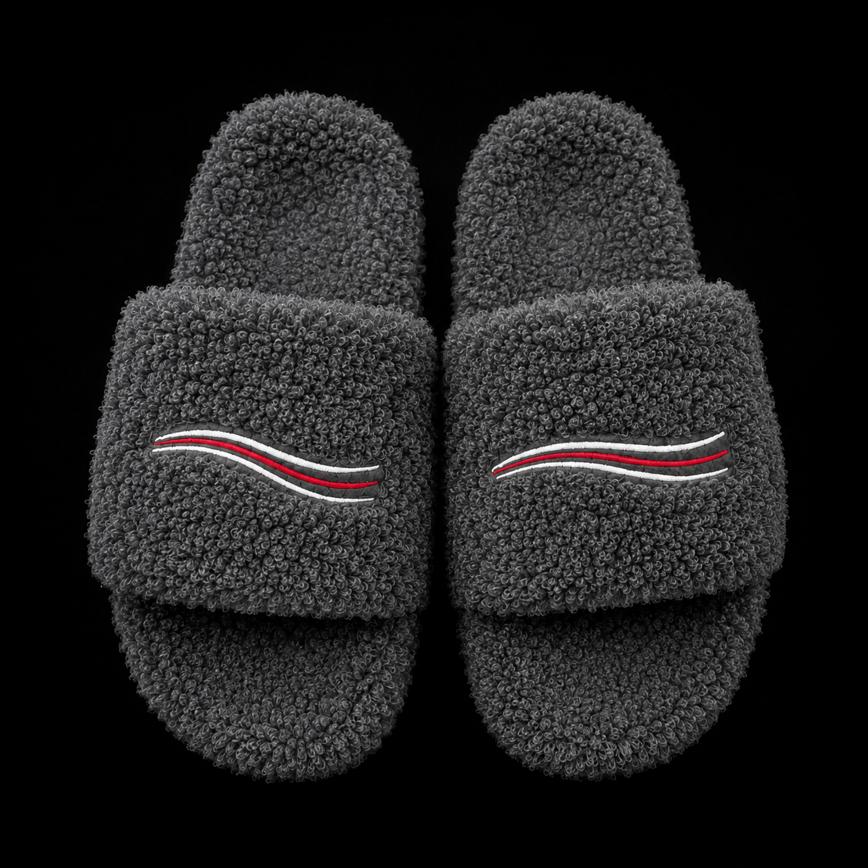 Grey Fur Slide - Vendor