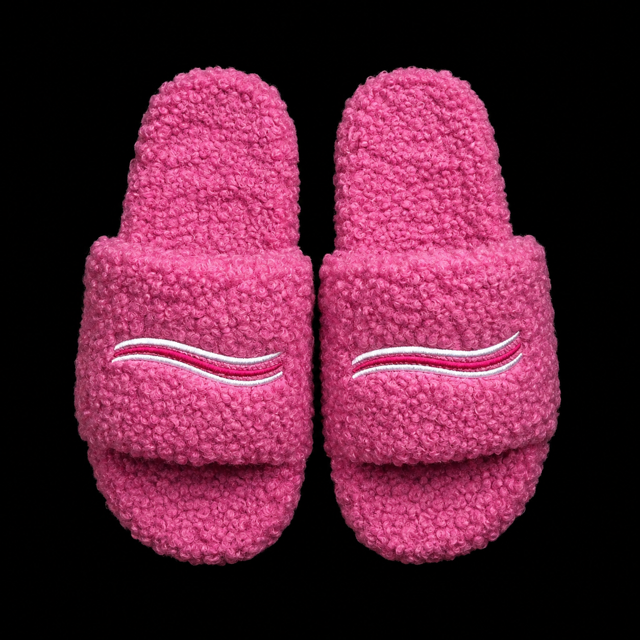 Pink Fur Slides - Vendor